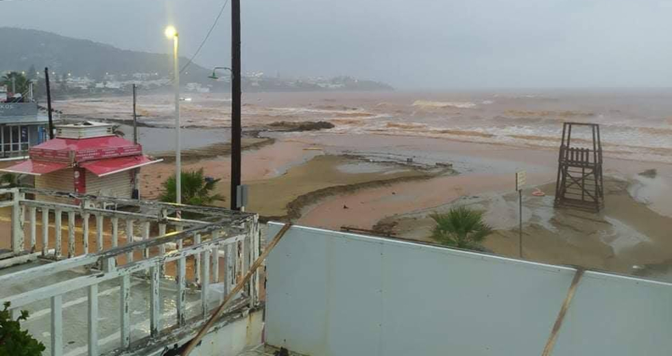 Κρήτη: Μεγάλες ζημιές και πάλι από την κακοκαιρία