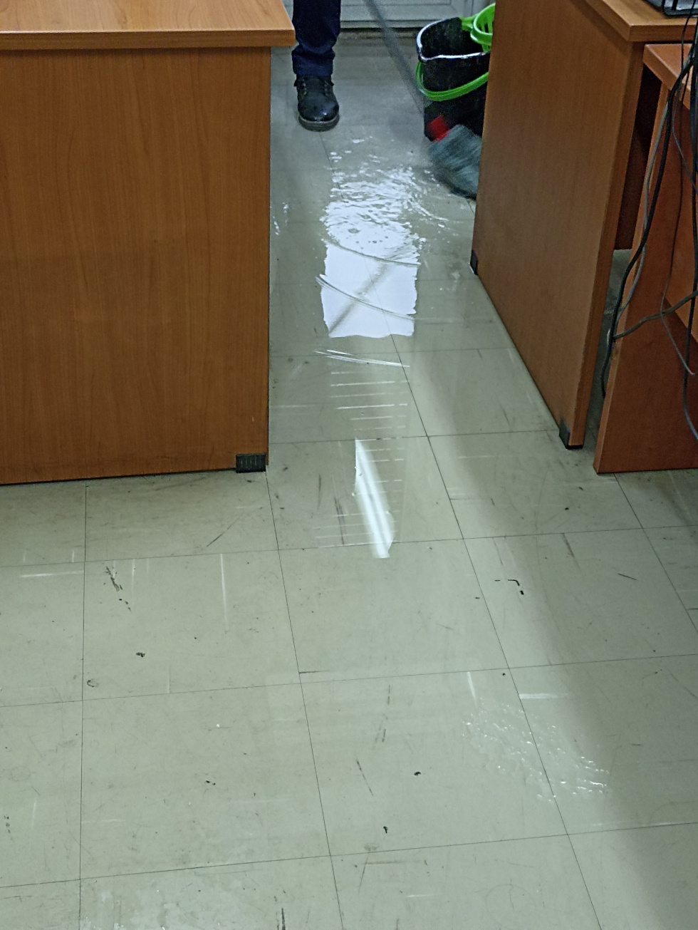 Πλημμύρες… και στο υπουργείο Εσωτερικών